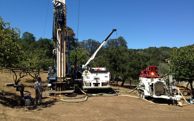 drilling water well