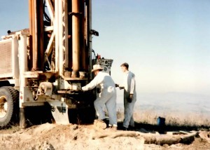 ted and mike at a drilling site